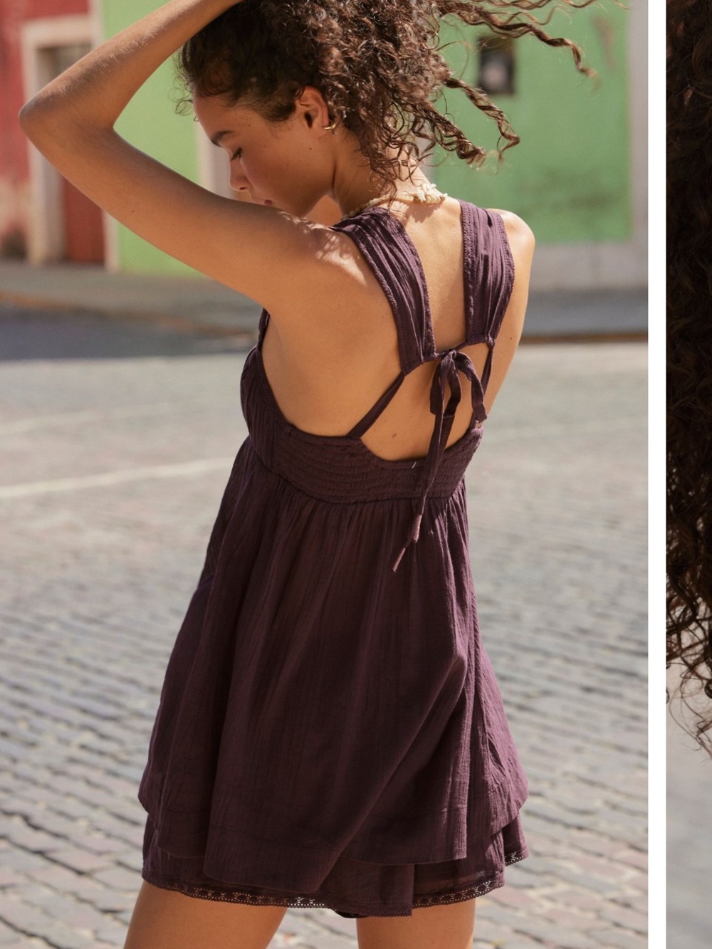 Free People Buttercup Babydoll Set